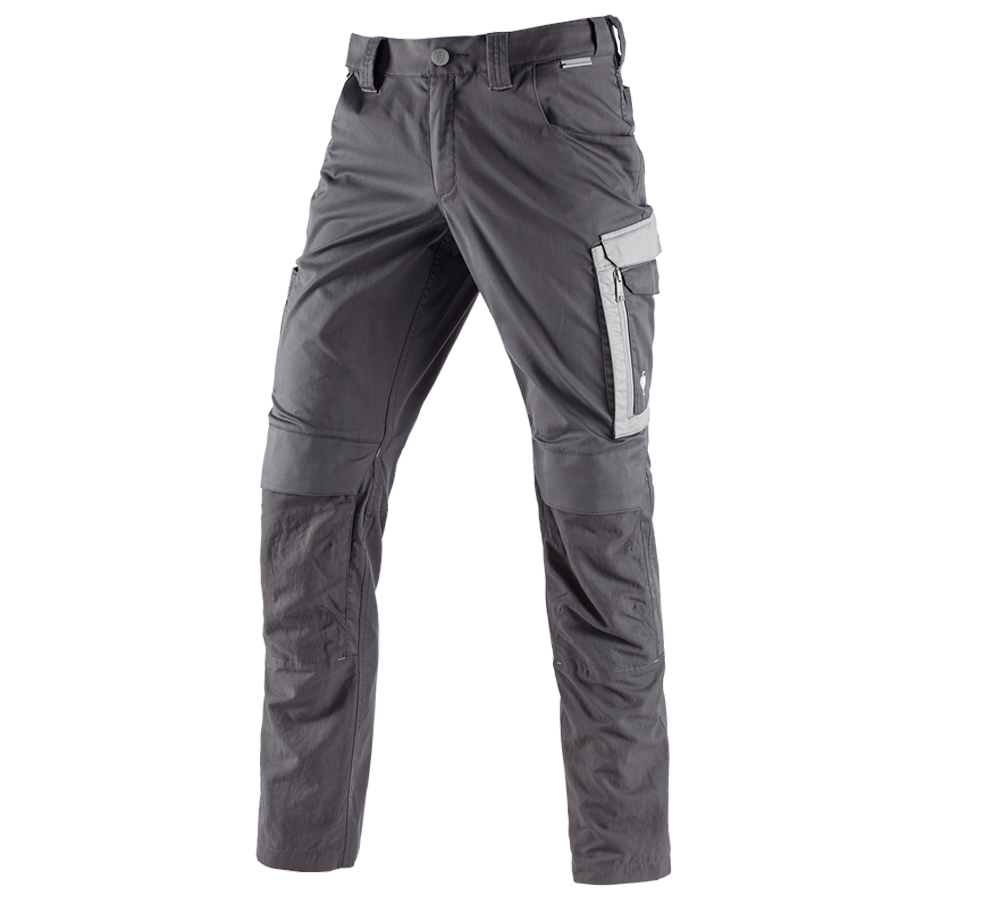 Werkbroeken: Werkbroek e.s.concrete light + antraciet/parelgrijs