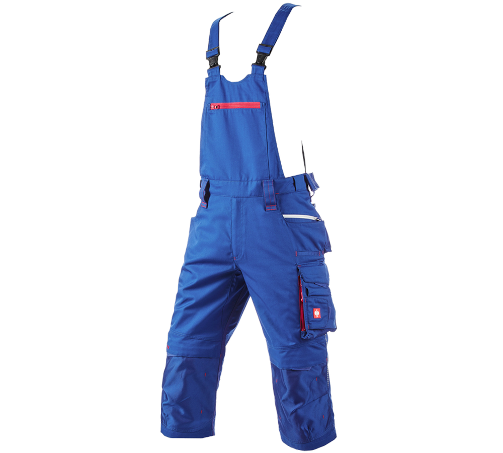 Werkbroeken: Piratentuinbroek e.s.motion 2020 + korenblauw/vuurrood