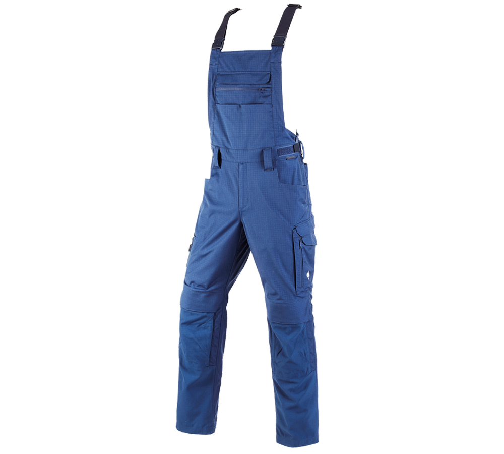 Werkbroeken: Tuinbroek e.s.concrete solid + alkalisch blauw