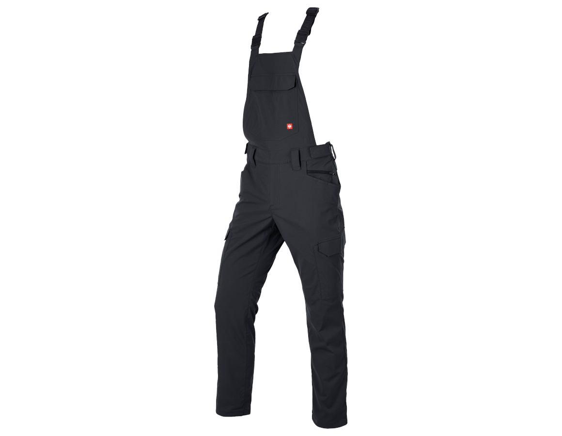 Werkbroeken: Tuinbroek e.s.t:aktik light ripstop + zwart