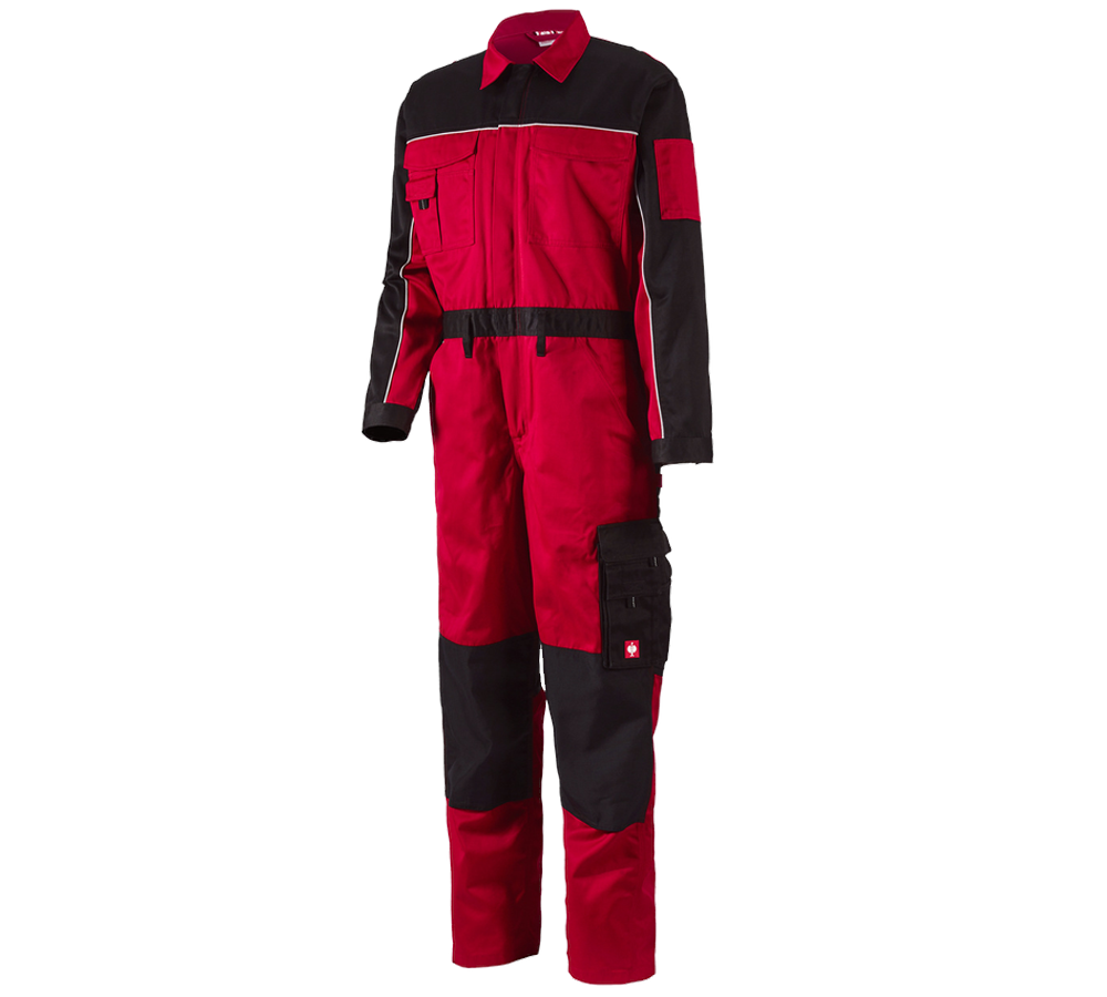 Overalls: Overall e.s.image + rood/zwart