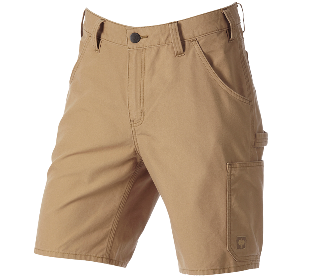 Werkbroeken: Short e.s.iconic + amandelbruin