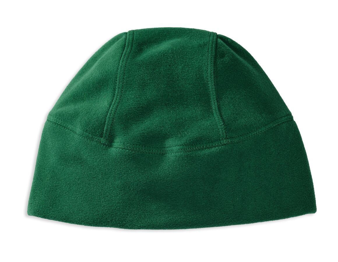Accessoires: e.s. FIBERTWIN® microfleece muts + groen