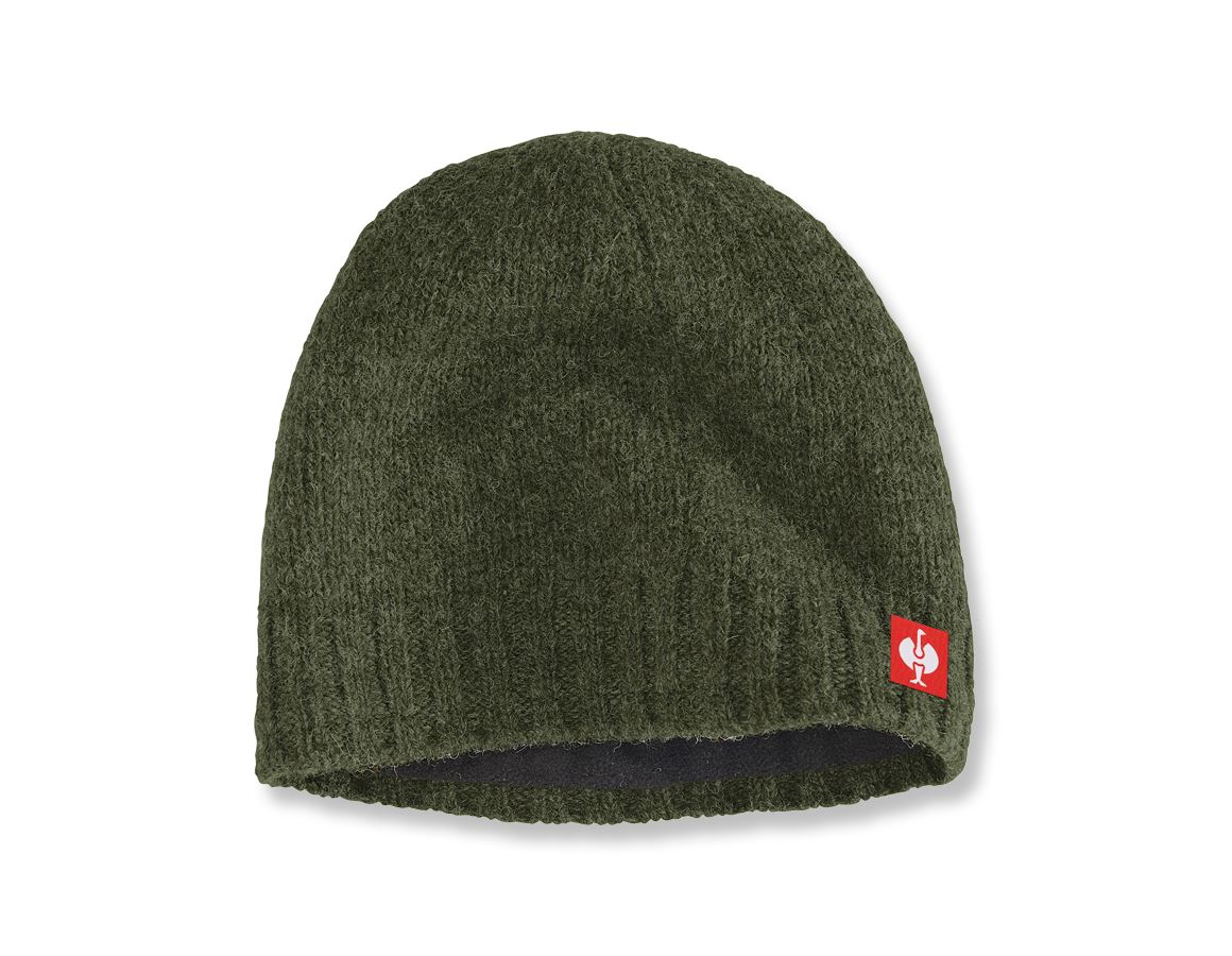 Accessoires: e.s. Grof gebreide muts + tijm