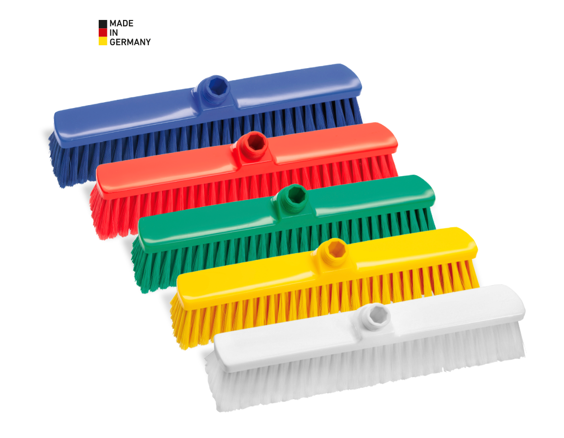 Bezems | Borstels | Schrobbers: Zaalveger, smal + transparant