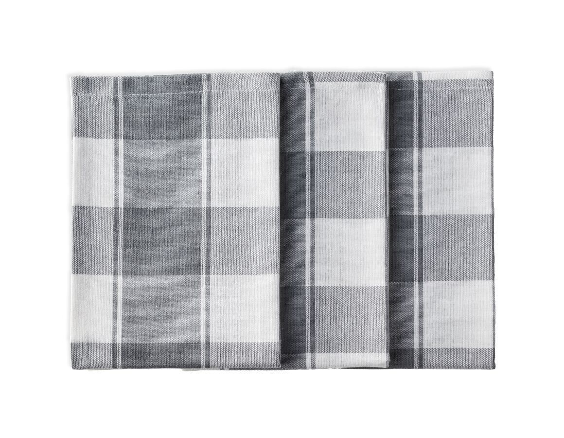 Doeken: Theedoeken Color, per 3 verpakt + grijs