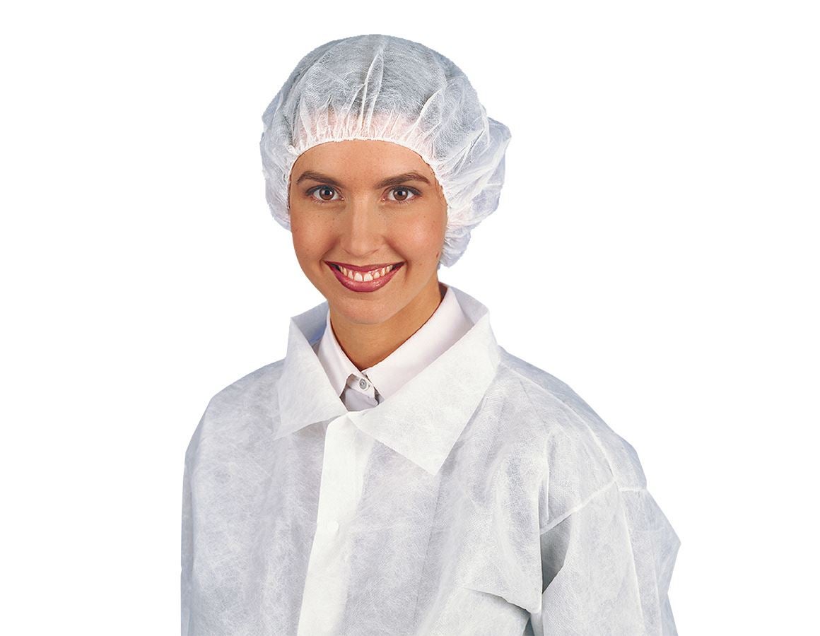Wegwerpkleding: Kapje Lady Top + wit