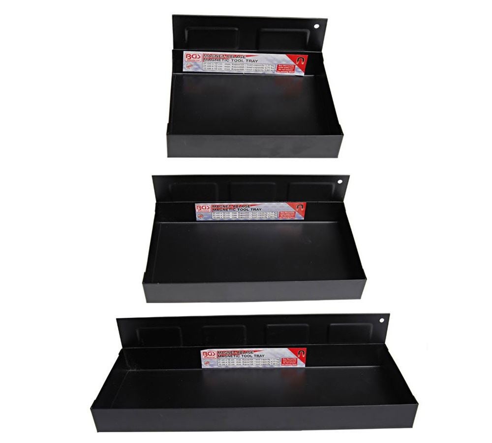 Kleine onderdelen: Set magnetische opbergvakken 3-delig