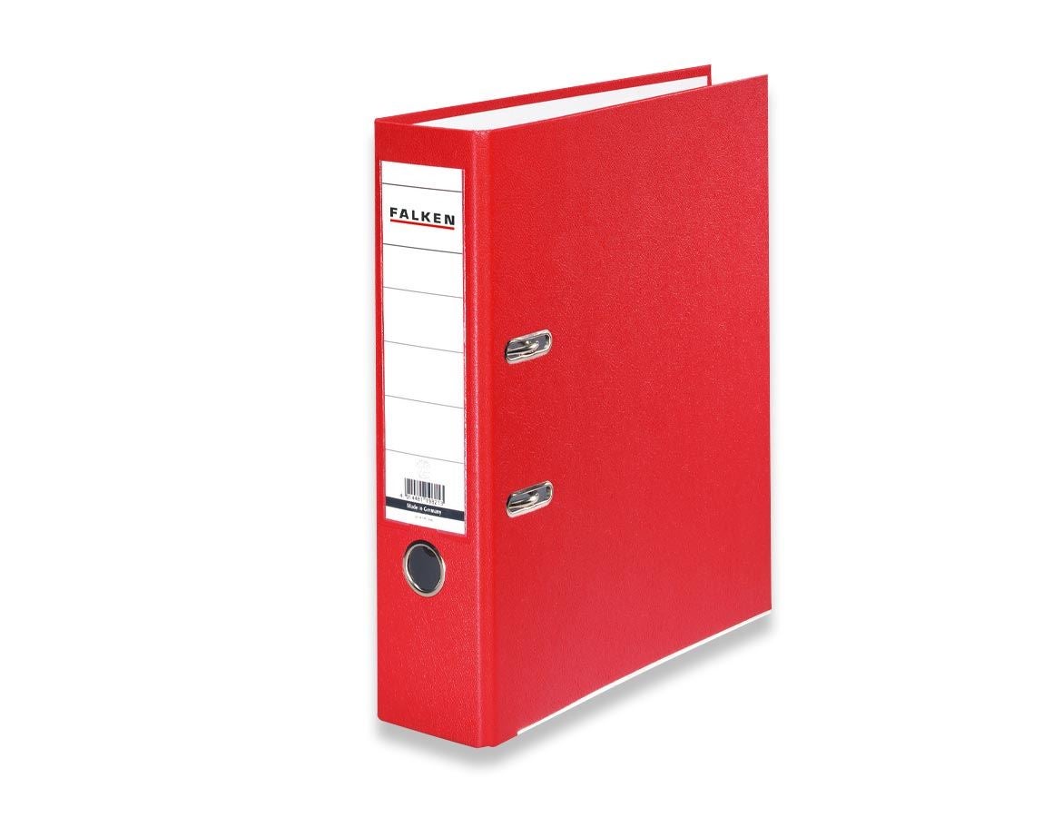 Organisatie: Falken kunststof ordners + rood