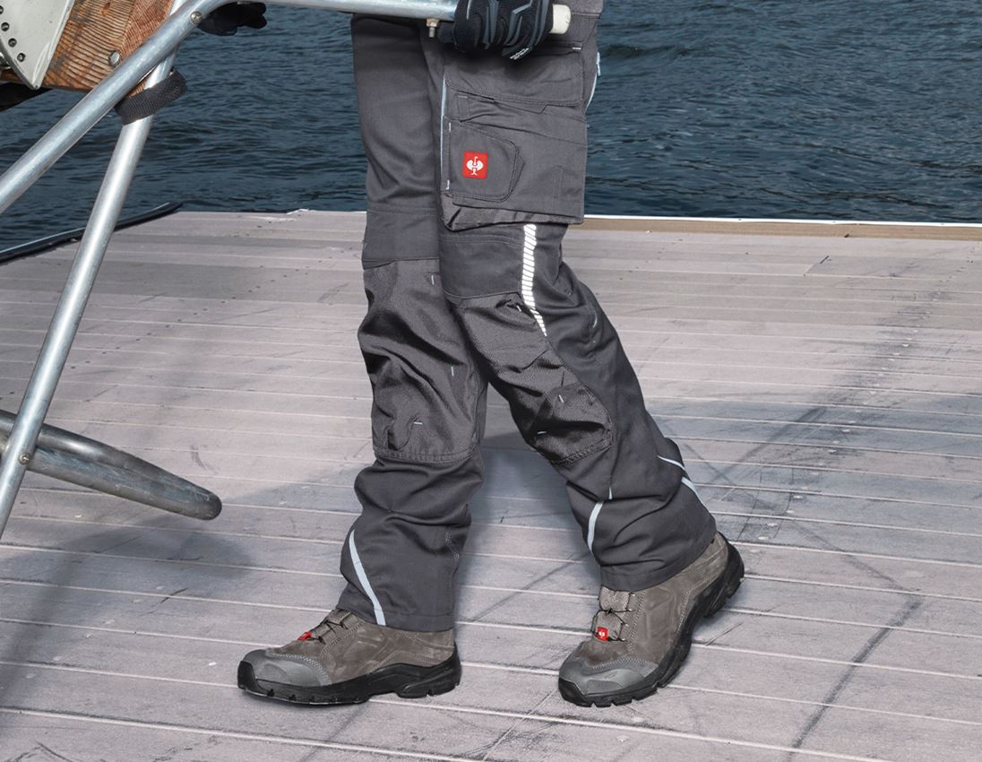 O2: e.s. O2 Werkschoenen Tethys mid + antraciet 1