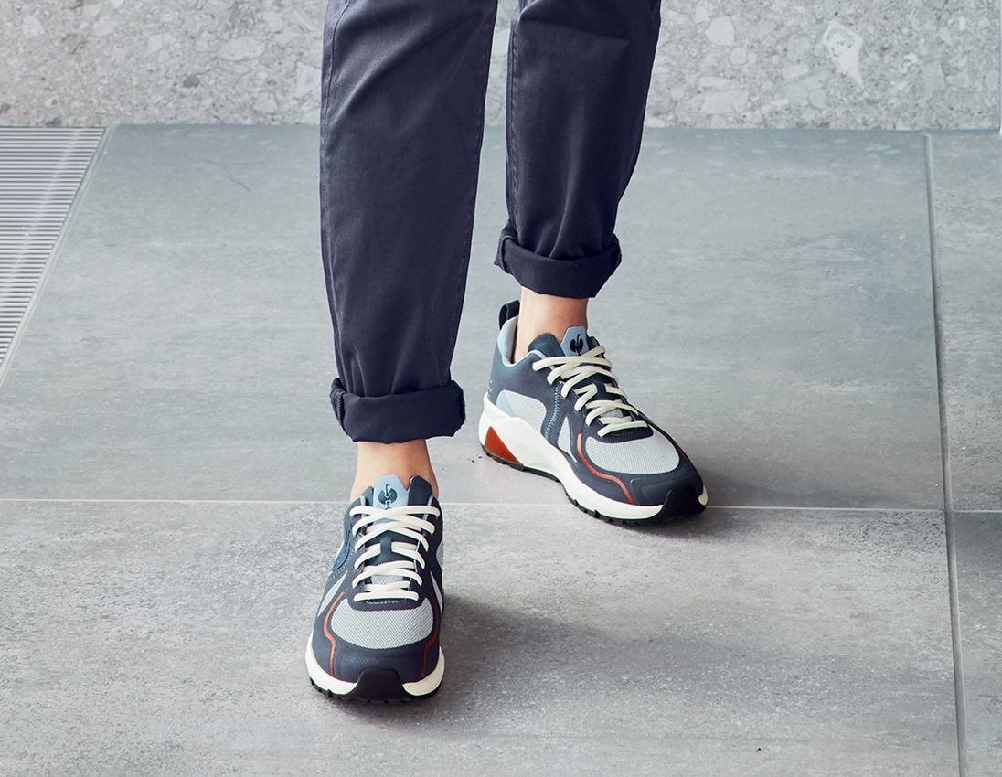 O1: O1 Werkschoenen e.s. Chete + ijzerblauw/krijtblauw 1