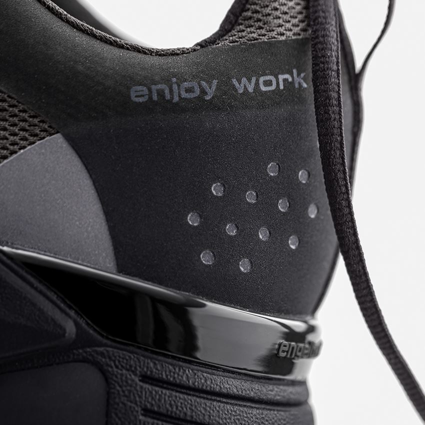 O1: O1 Werkschoenen e.s. Chete + zwart/antraciet 2