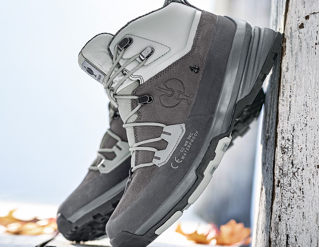 O2: O2 Werkschoenen e.s. Ruma mid + antraciet