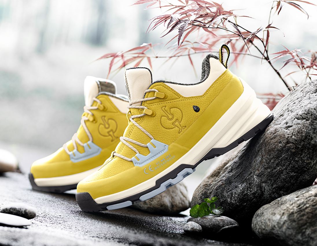 O2: O2 Werkschoenen e.s. Ruma low + molton goud/neutraal beige