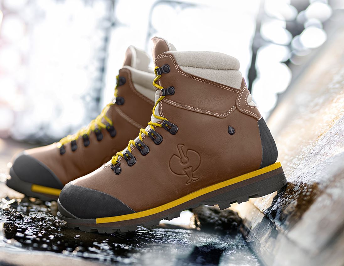 O6: O6 Werkschoenen e.s. Darak II + schors/as/tarwe