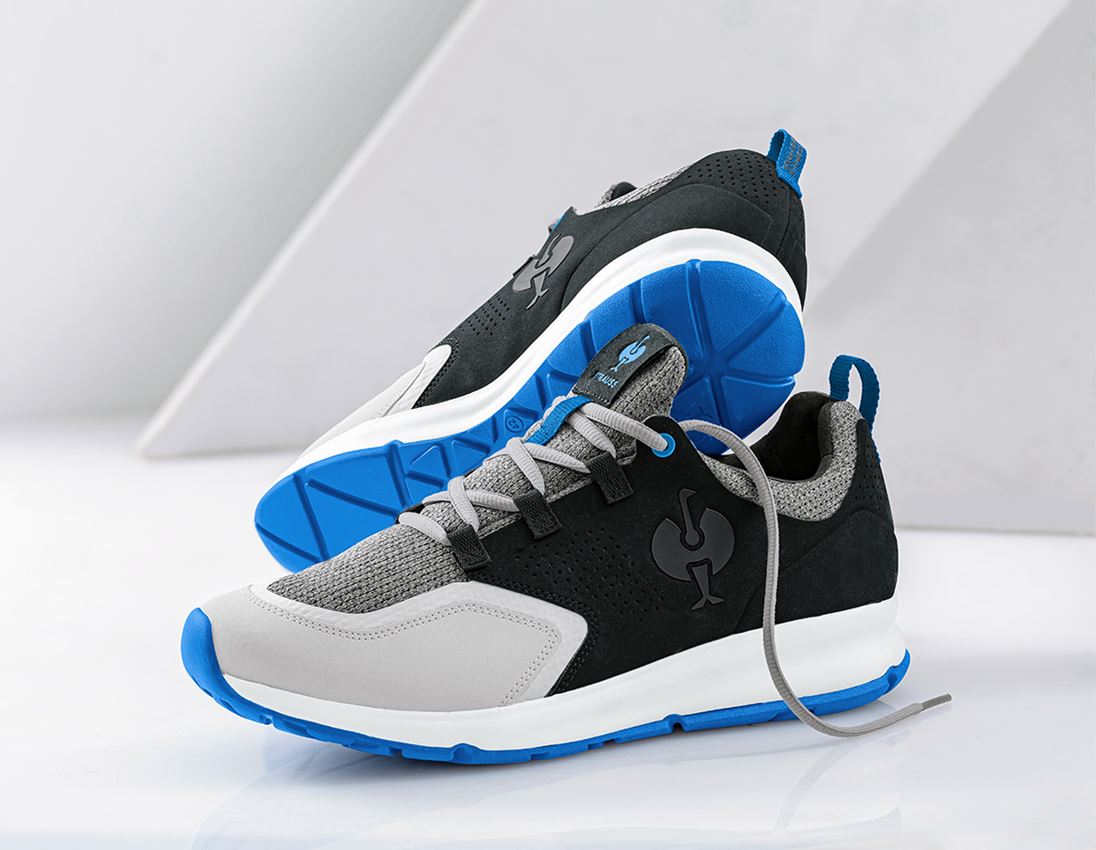 O1: O1 Werkschoenen e.s. Honnor II, heren + oxidezwart/pauwblauw