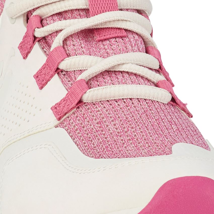 O1: O1 Werkschoenen e.s. Honnor II, dames + ivoorbeige/azaleapink 2