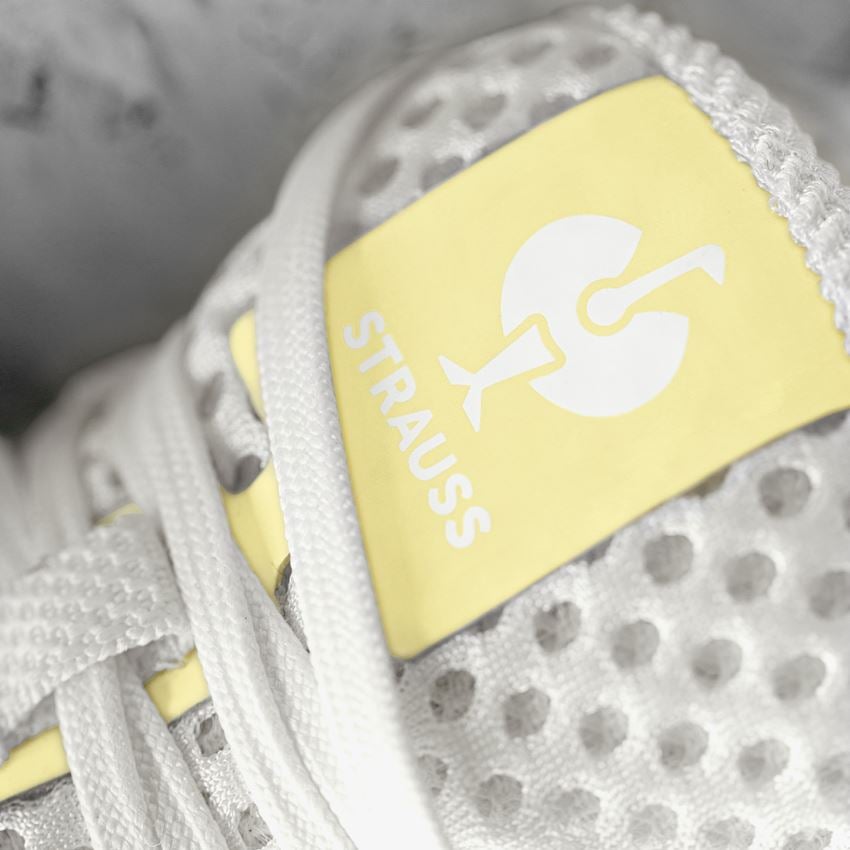 O1: O1 Werkschoenen e.s. Nattai + lichtgeel/wit 2