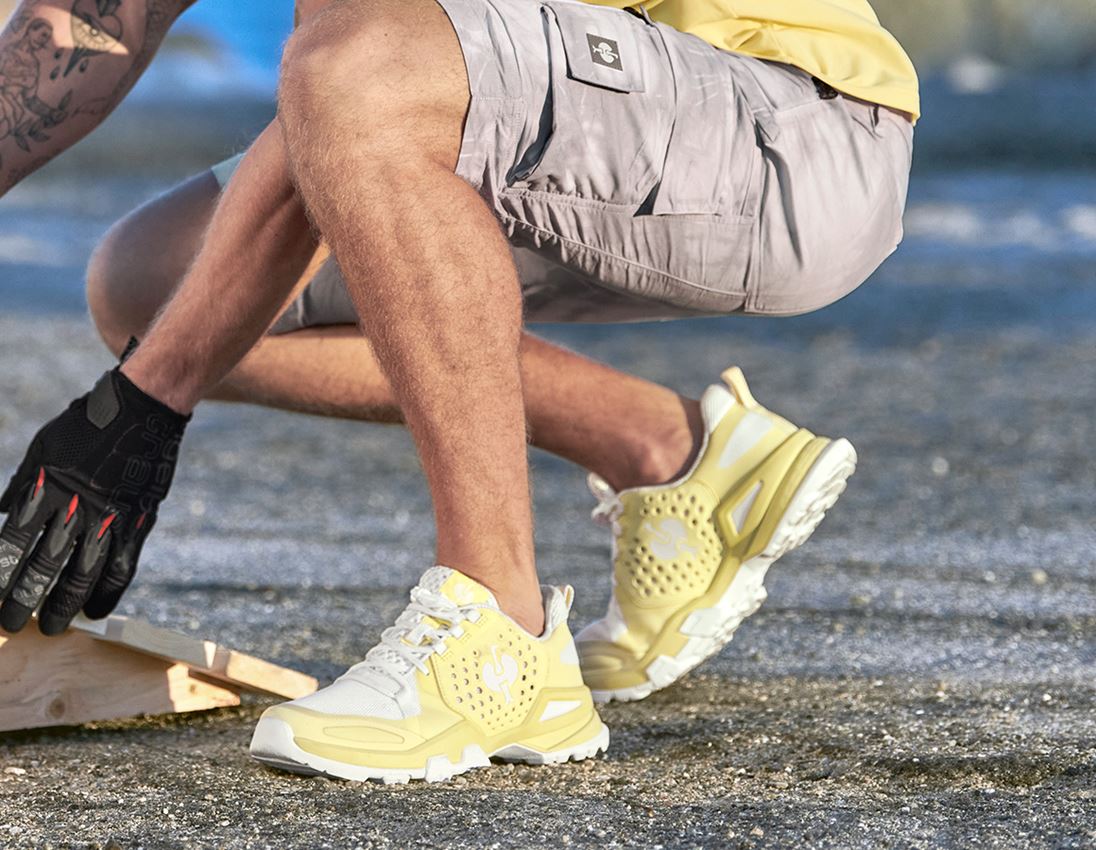 O1: O1 Werkschoenen e.s. Nattai + lichtgeel/wit 1