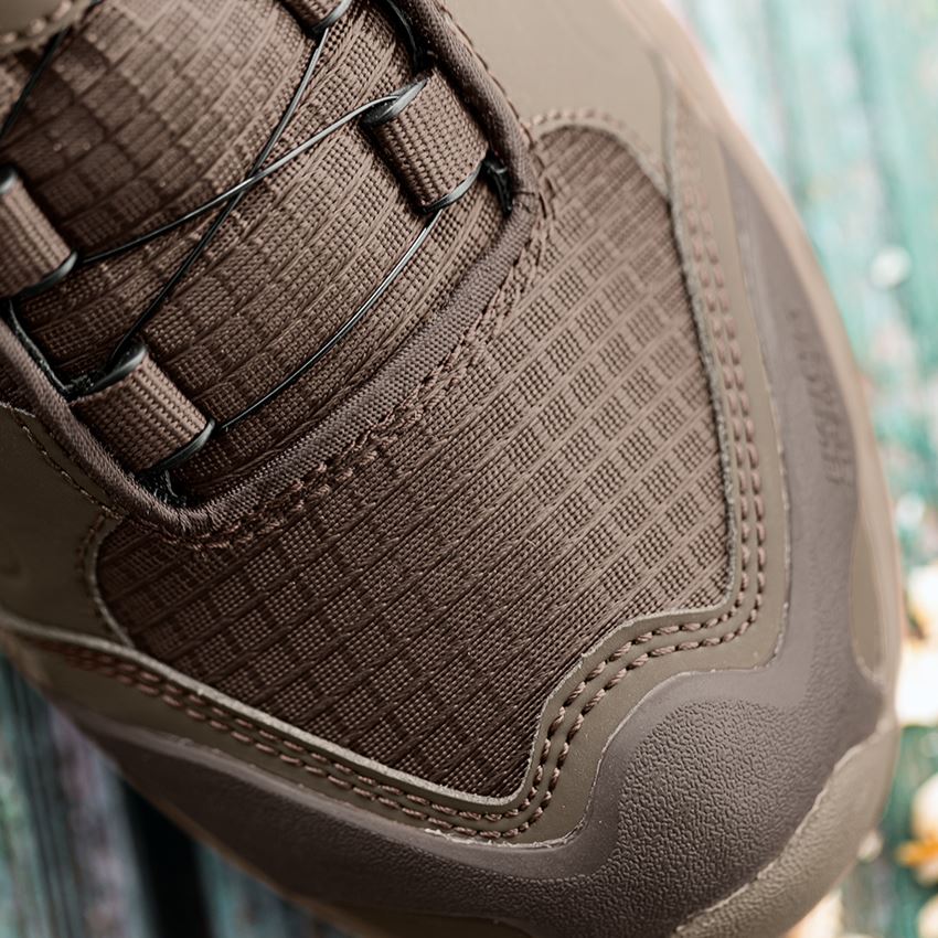 O1: O1 Werkschoenen e.s. Corvids II low + kastanje/hazelnoot 2