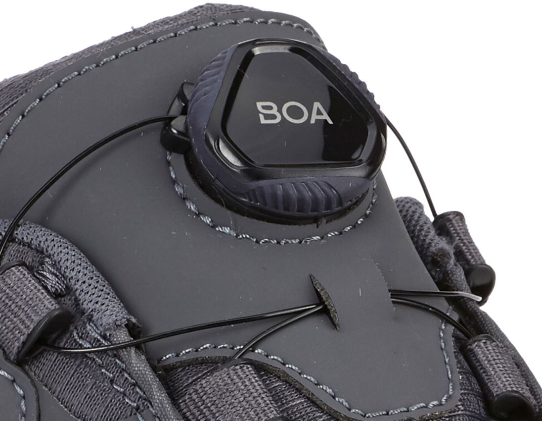O1: O1 Werkschoenen e.s. Corvids II low + antraciet/platina 1