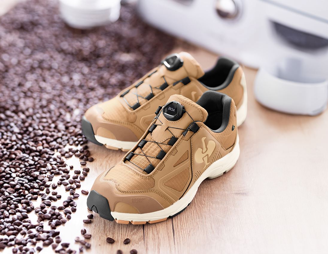 O2: O2 Werkschoenen e.s. Minkar II + amandelbruin
