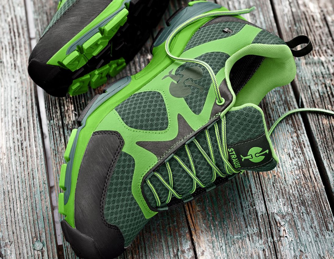 O2: O2 Werkschoenen e.s. Thebe II + groen/zeegroen