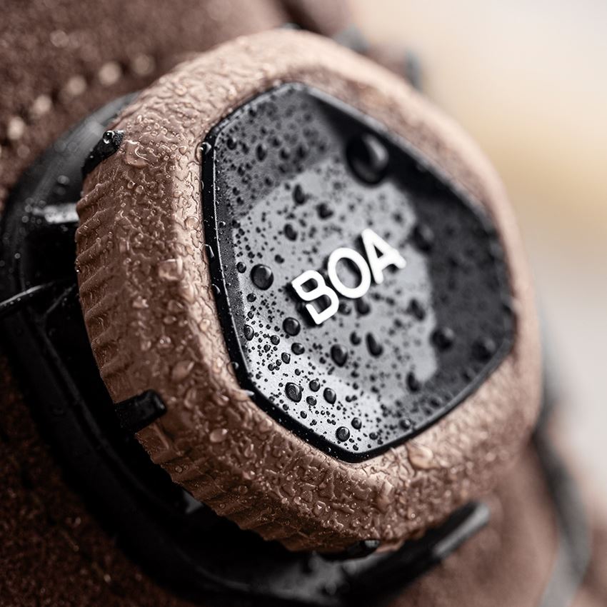 O2: O2 Werkschoenen e.s. Apate II mid + kastanje/hazelnoot 2