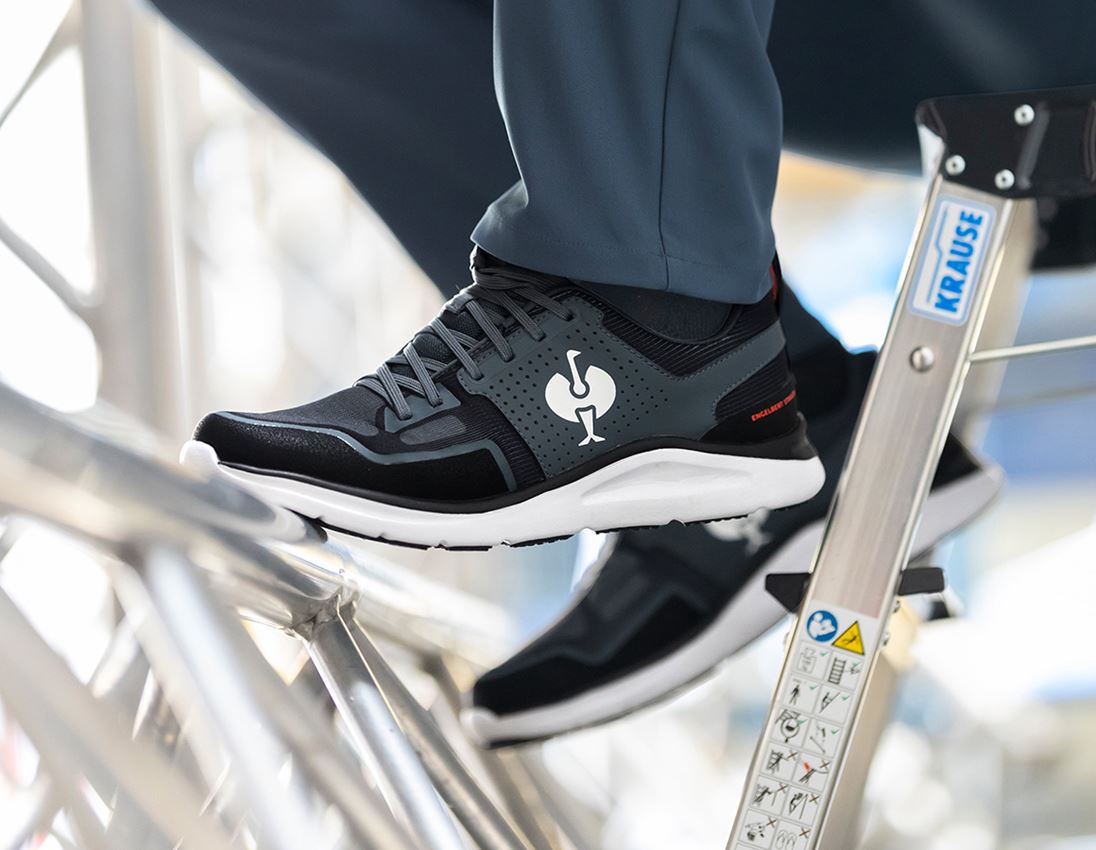 O1: O1 Werkschoenen e.s. Antibes low + ijzerblauw 2