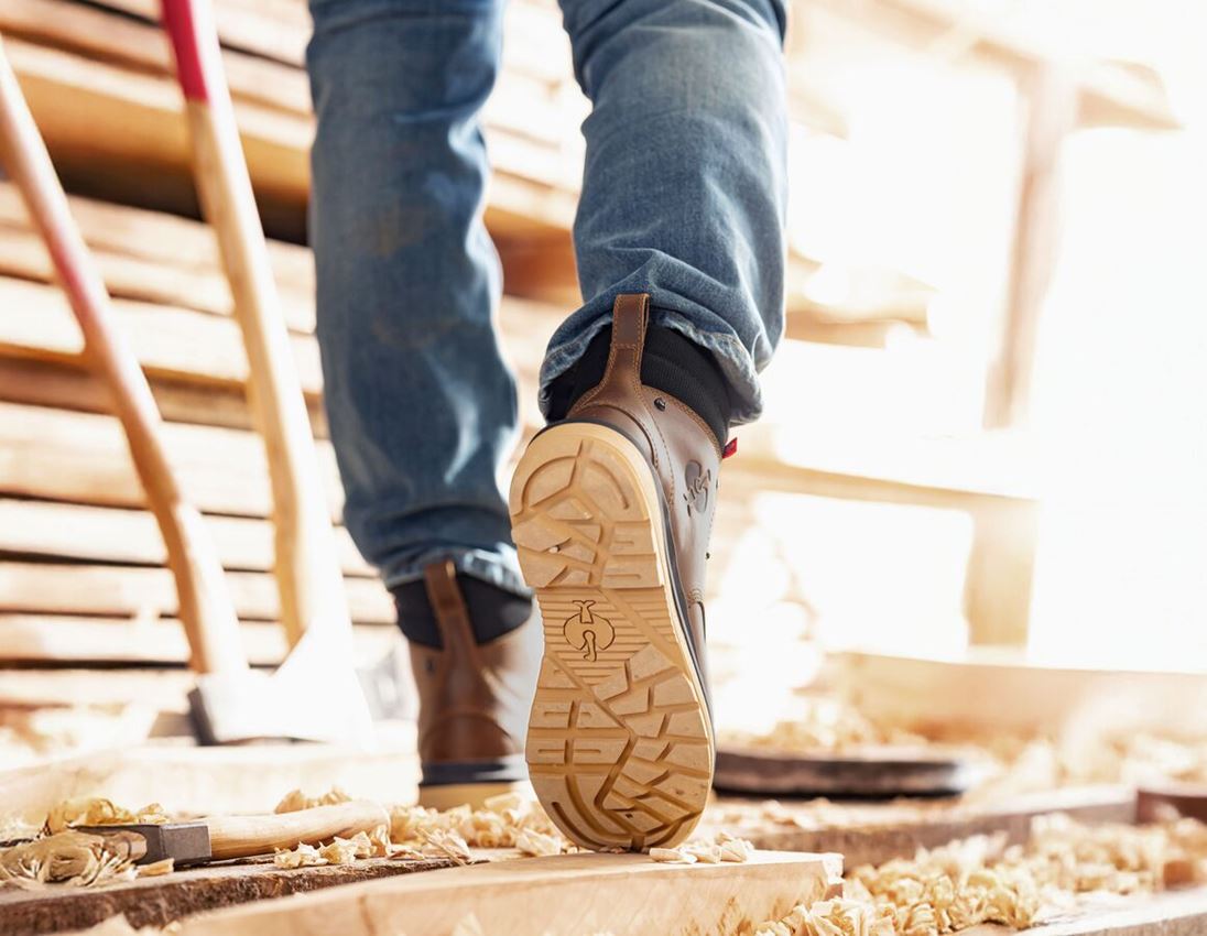 O6: O6 Werkschoenen e.s. Ridgewood mid + woestijnbruin 3
