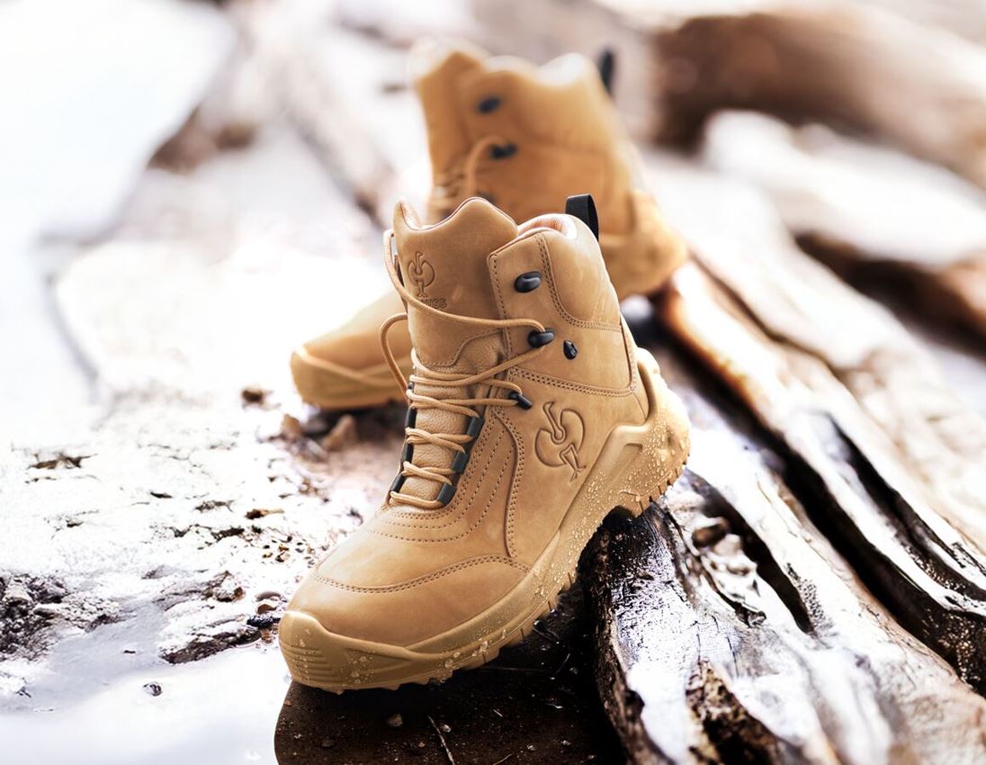 O6: O6 Werkschoenen e.s. Termoli mid + amandelbruin 1