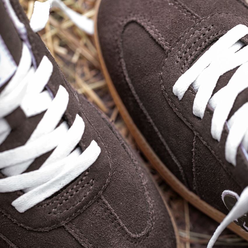 O1: O1 Werkschoenen e.s. Brockton low + kastanje/wit 2