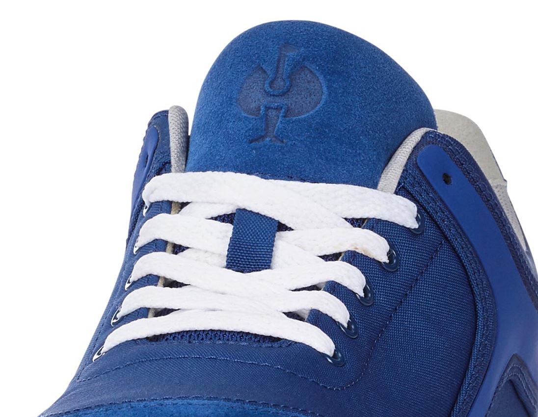S1P: e.s. S1P Halfhoge veiligheidsschoenen Sutur + korenblauw 2