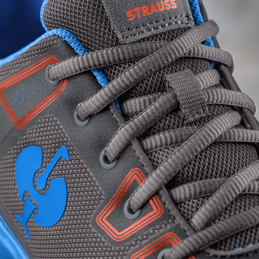 S1: S1 Halfhoge veiligheidsschoen e.s. Hades II + antraciet/marokkaans blauw 2
