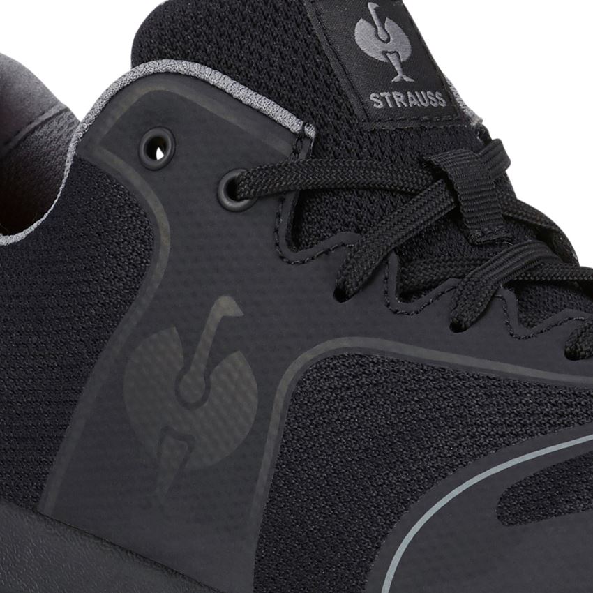 S1: S1 Halfh. veiligheidsschoenen e.s. Vasegus II low + zwart 2