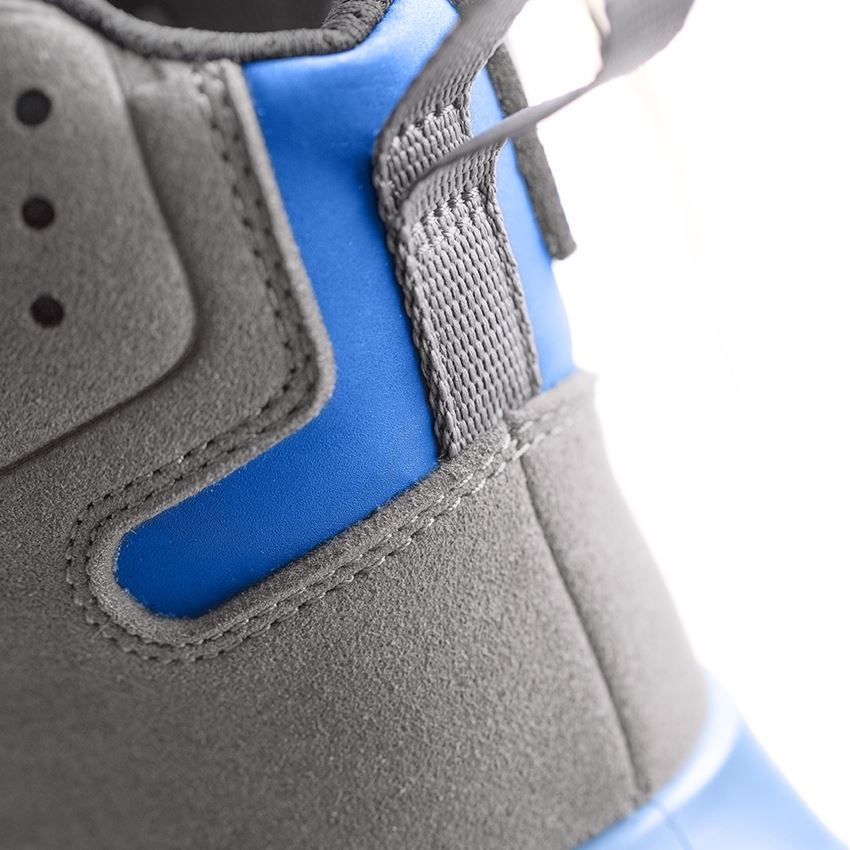 S1P: S1P Veiligheidsschoenen e.s. Banco mid + antraciet/alkalisch blauw 2