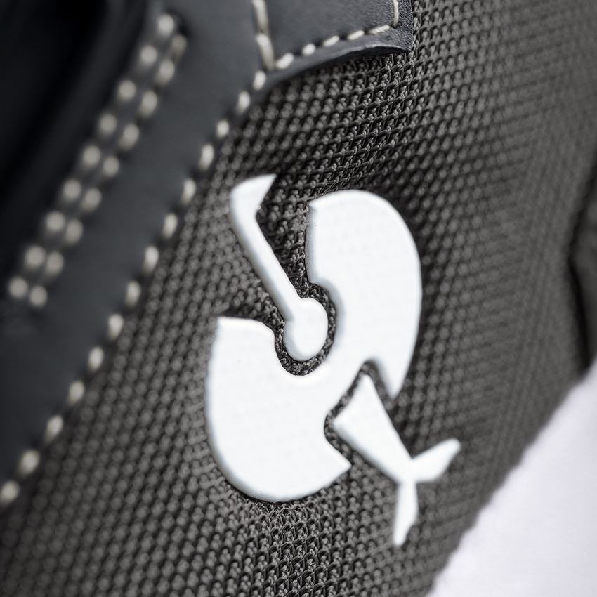S1: S1 Halfhoge veiligheidsschoenen e.s. Nakuru low + carbongrijs/wit 2