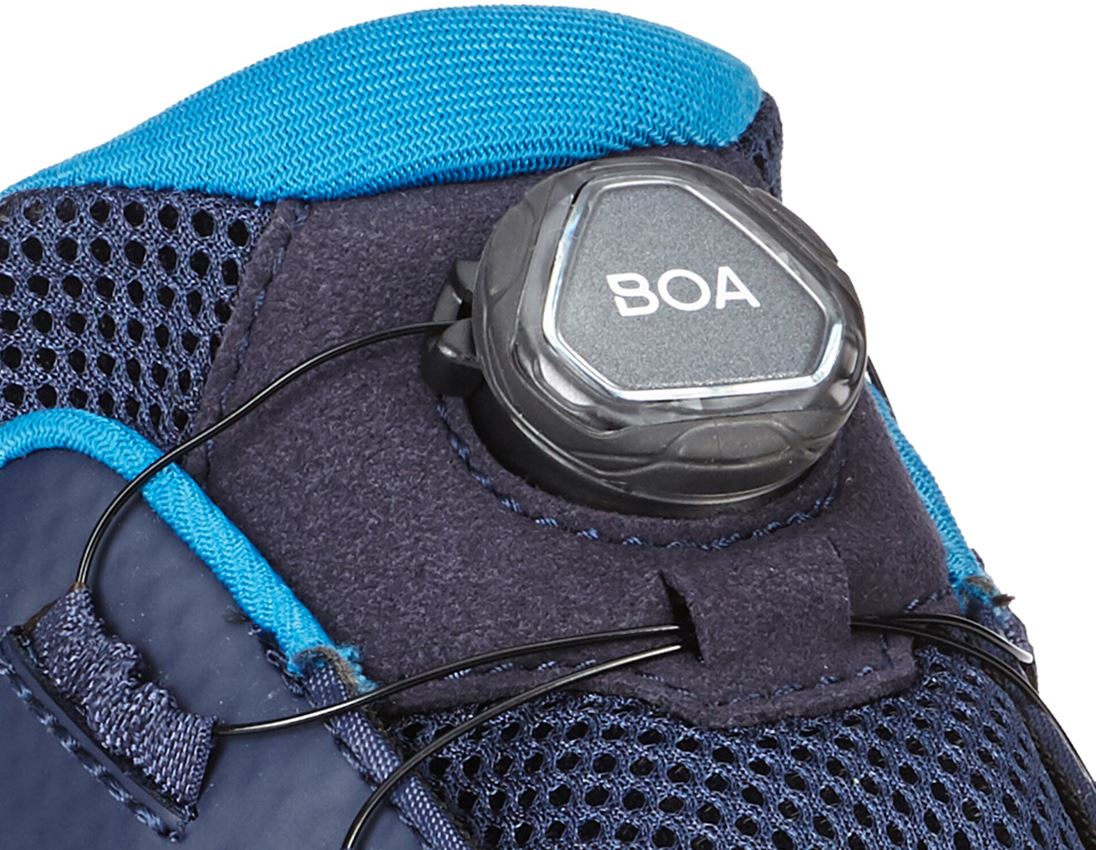 S1: S1 Halfhoge veiligheidsschoenen e.s. Tegmen IV low + donkerblauw/atol