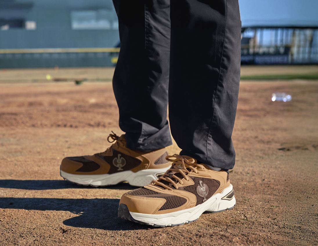 S1: S1 Veiligheidsschoenen e.s. St. Louis low + amandelbruin