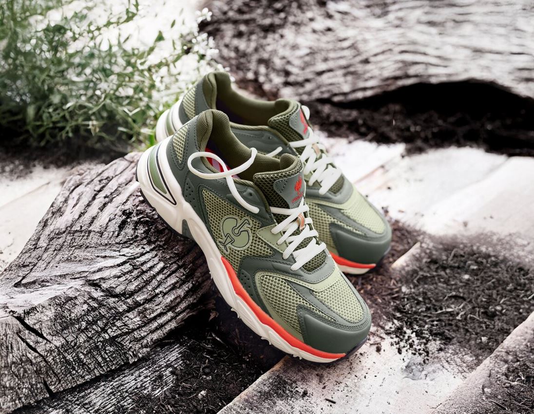 Veiligheidsschoenen: S1 Veiligheidsschoenen e.s. St. Louis low + camouflagegroen 1