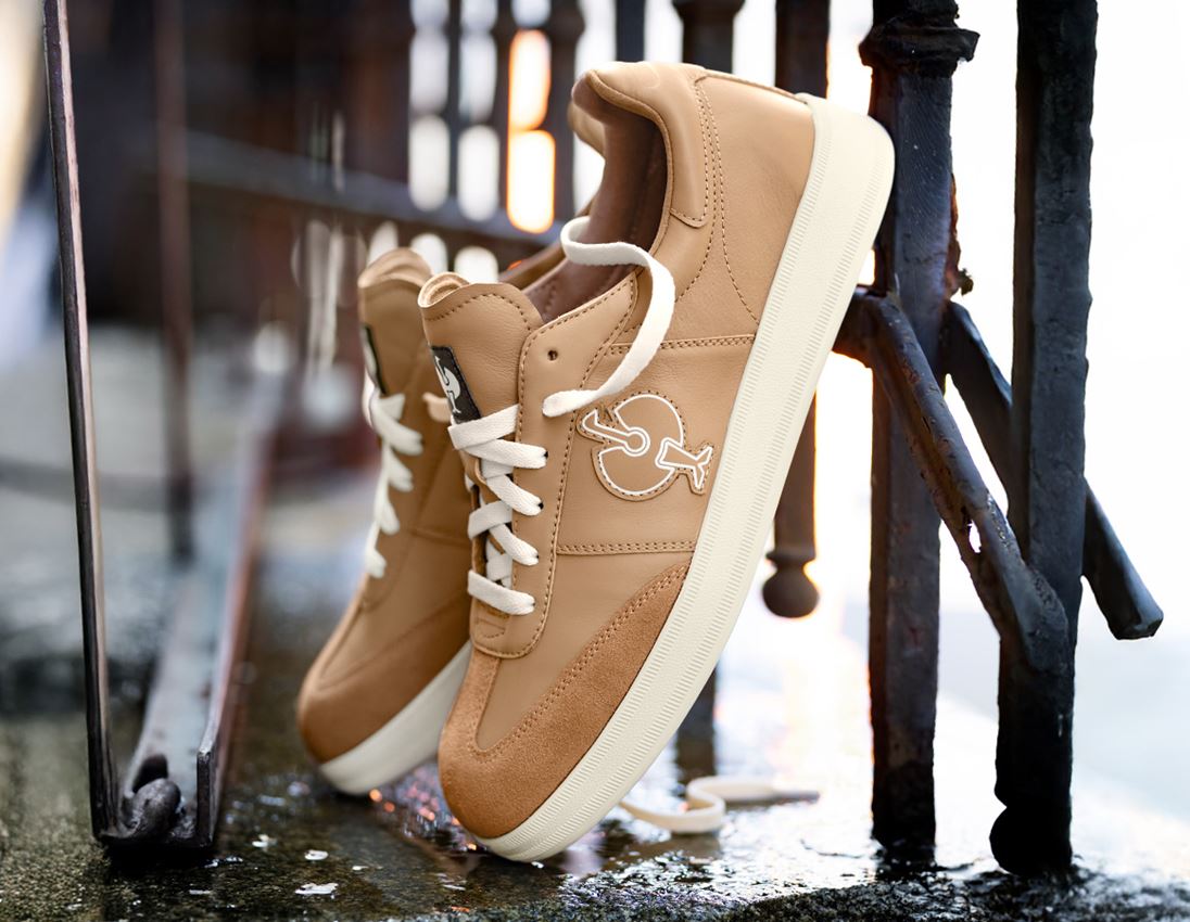 S1: S1 Veiligheidsschoenen e.s. Brooklyn low + amandelbruin