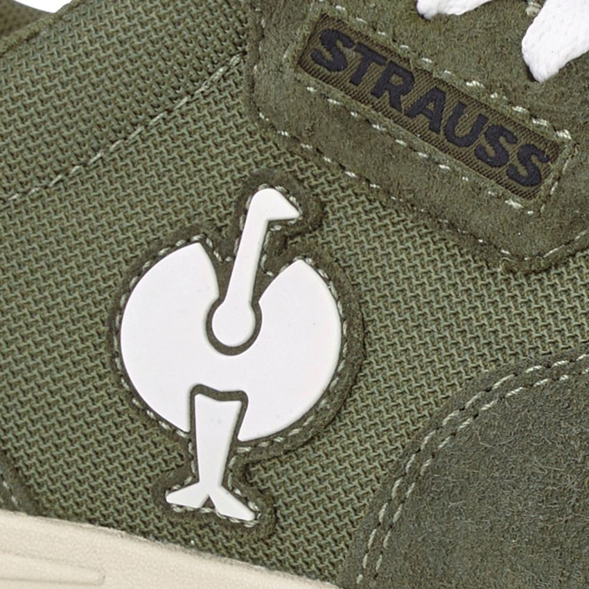 S1: S1 Veiligheidsschoenen e.s. Canberra low + camouflagegroen 2