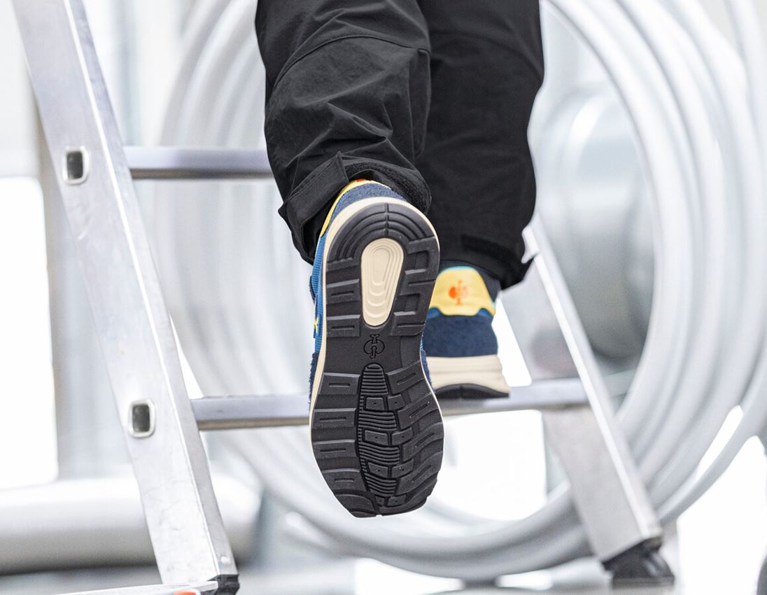 Veiligheidsschoenen: S1 Veiligheidsschoenen e.s. Canberra low + diepblauw 2