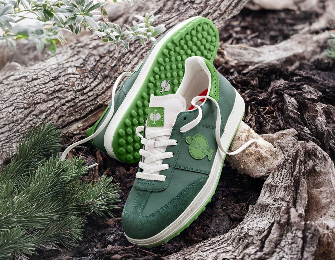 S1P: S1P veiligheidsschoenen e.s. Dothan low + groen/zeegroen 1