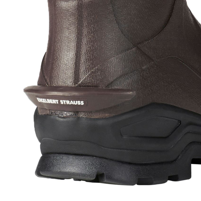 S5: e.s. S5 Neopreen veiligheidslaarzen Kore high + kastanje/zwart 2