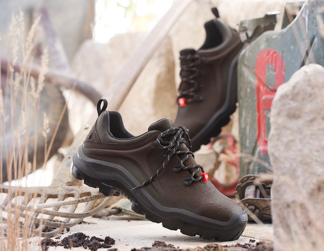 S3: e.s. S3 Halfhoge veiligheidsschoenen Cebus low + schors