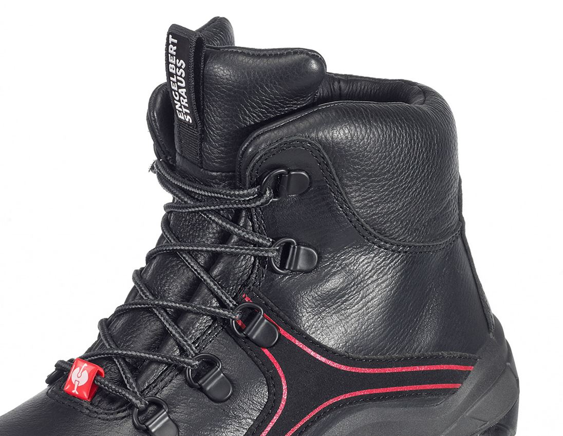 S3: e.s. S3 Veiligheidsschoenen Matar + zwart/rood 2
