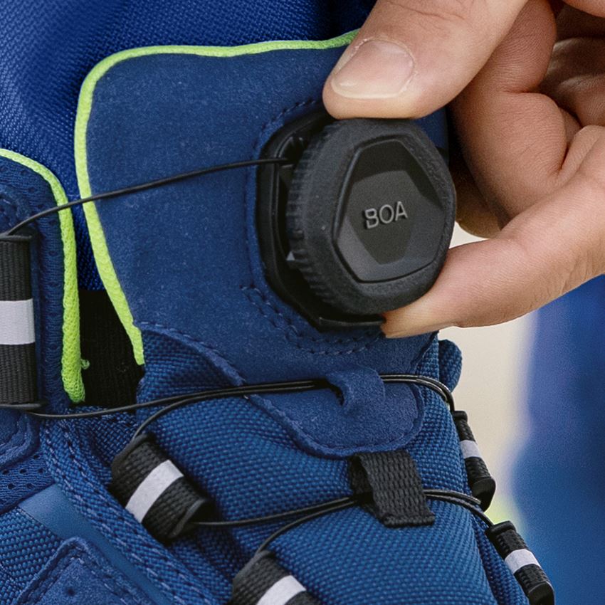 S3: S3 Veiligheidsschoenen e.s. Kastra II mid + korenblauw/signaalgeel 2