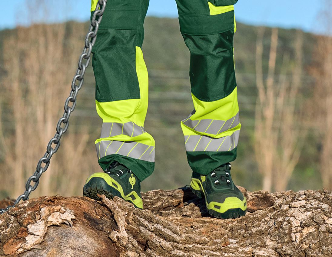 S3: S3 Veiligheidsschoenen e.s. Kastra II low + groen/signaalgeel 3