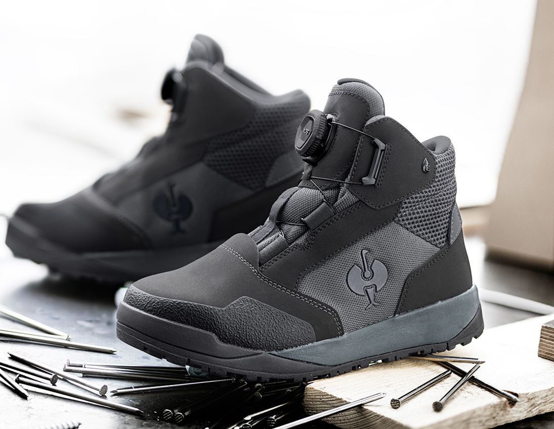S7: S7 Veiligheidsschoenen e.s. Murcia mid + carbongrijs/zwart